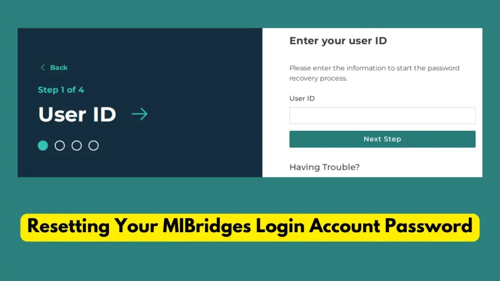 Resetting Your MIBridges Login Account Password