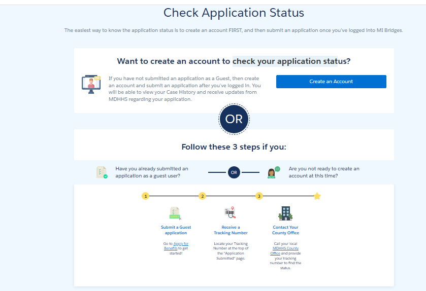 Steps to Check Your Application Status Online